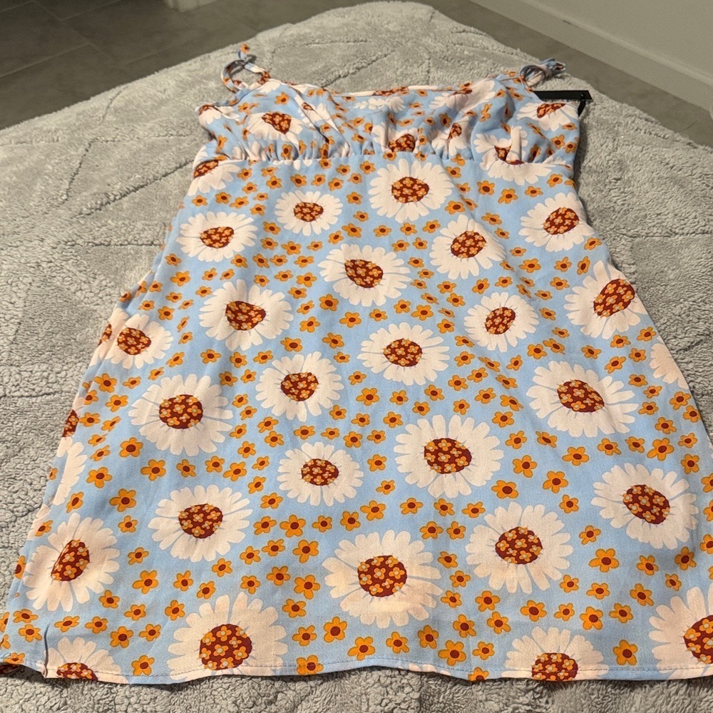 Floral Blue Sundress